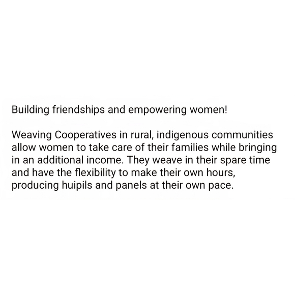 Maya & Mali Fair Trade Leather And Huipil Tote - Picture 6 of 11